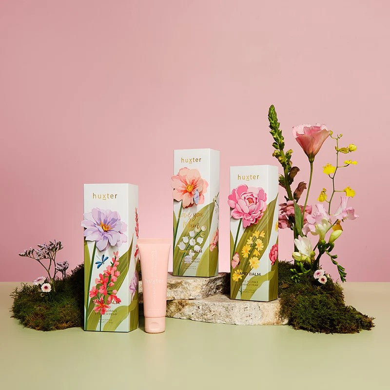 Huxter - Hand Balm Mauve Flower White Florals & French Pear