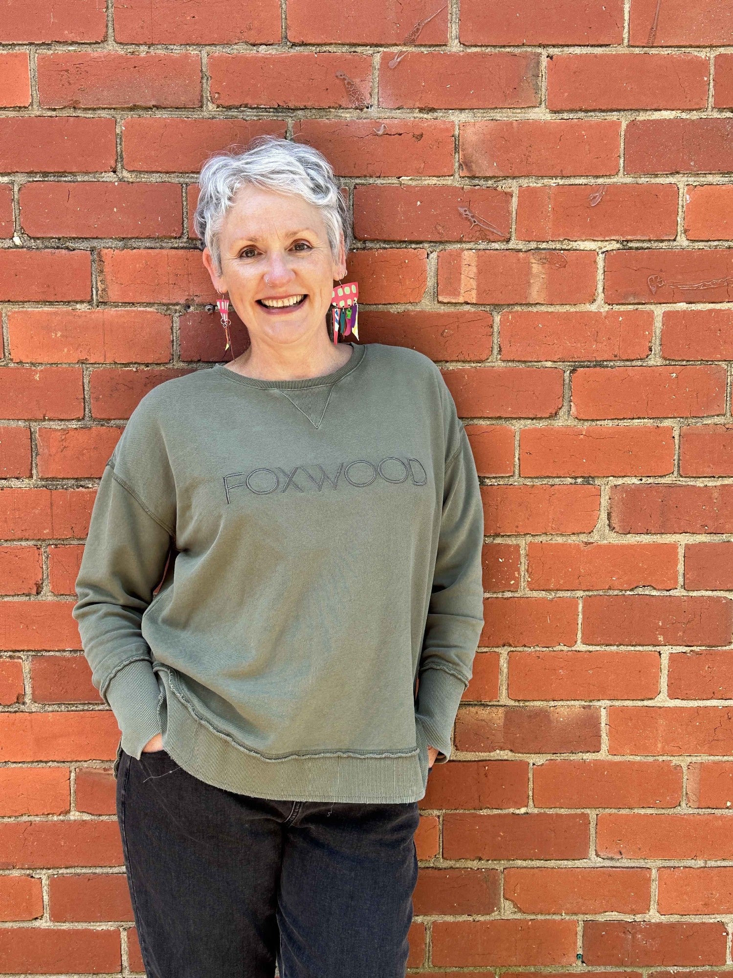 Foxwood Simplified Crew Khaki [siz:8]