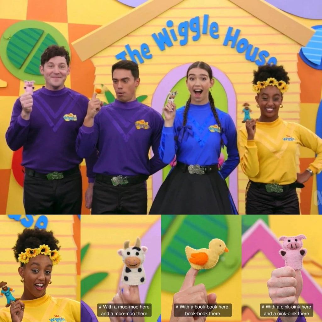 Finger Puppet Set Old Macdonald