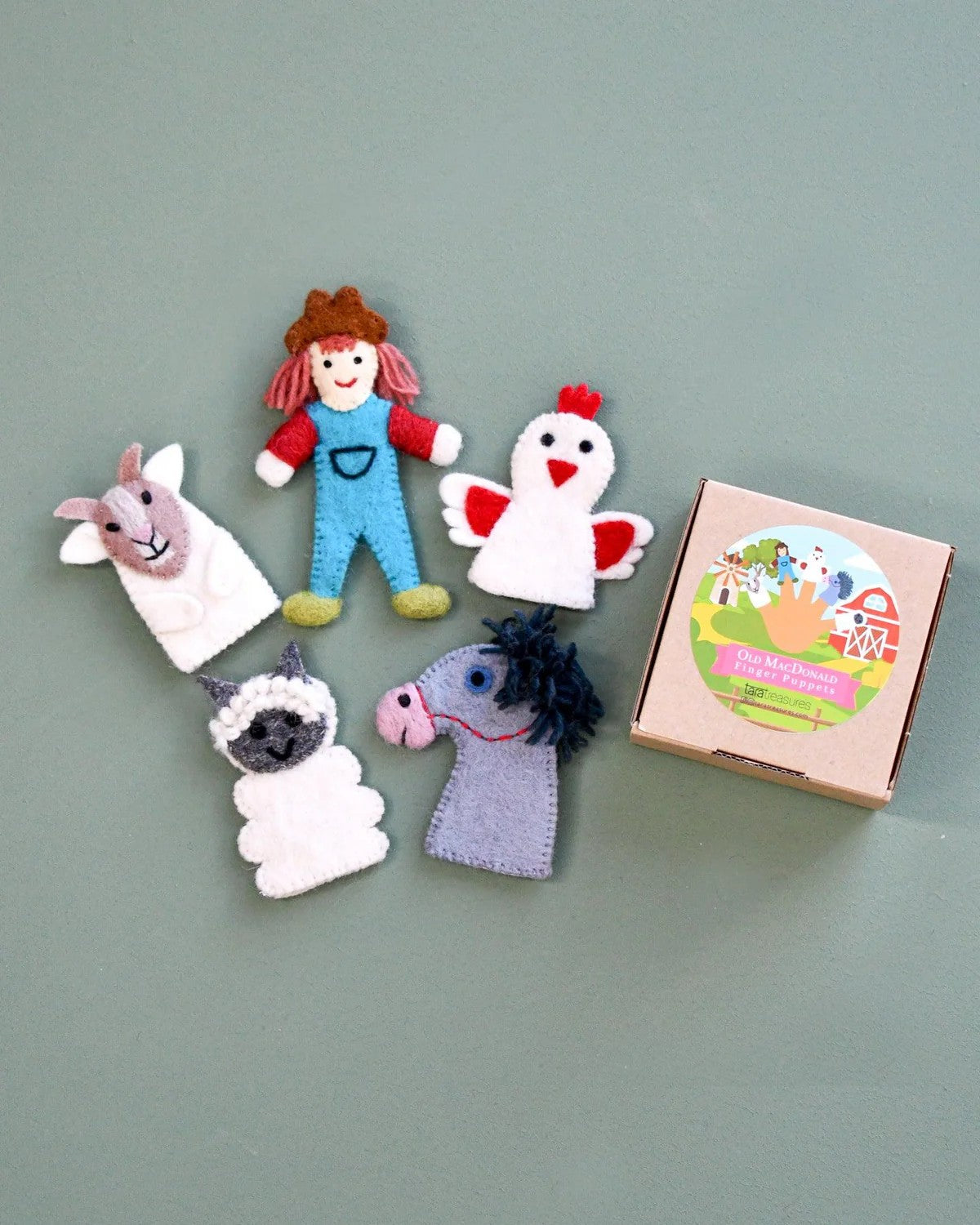 Finger Puppet Set - Old Mcdonald