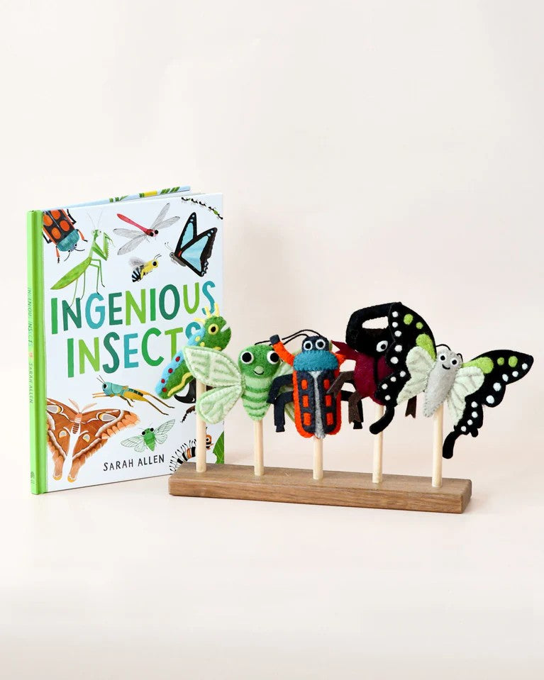 Ingenious Insects Finger Puppet And Book Set 
