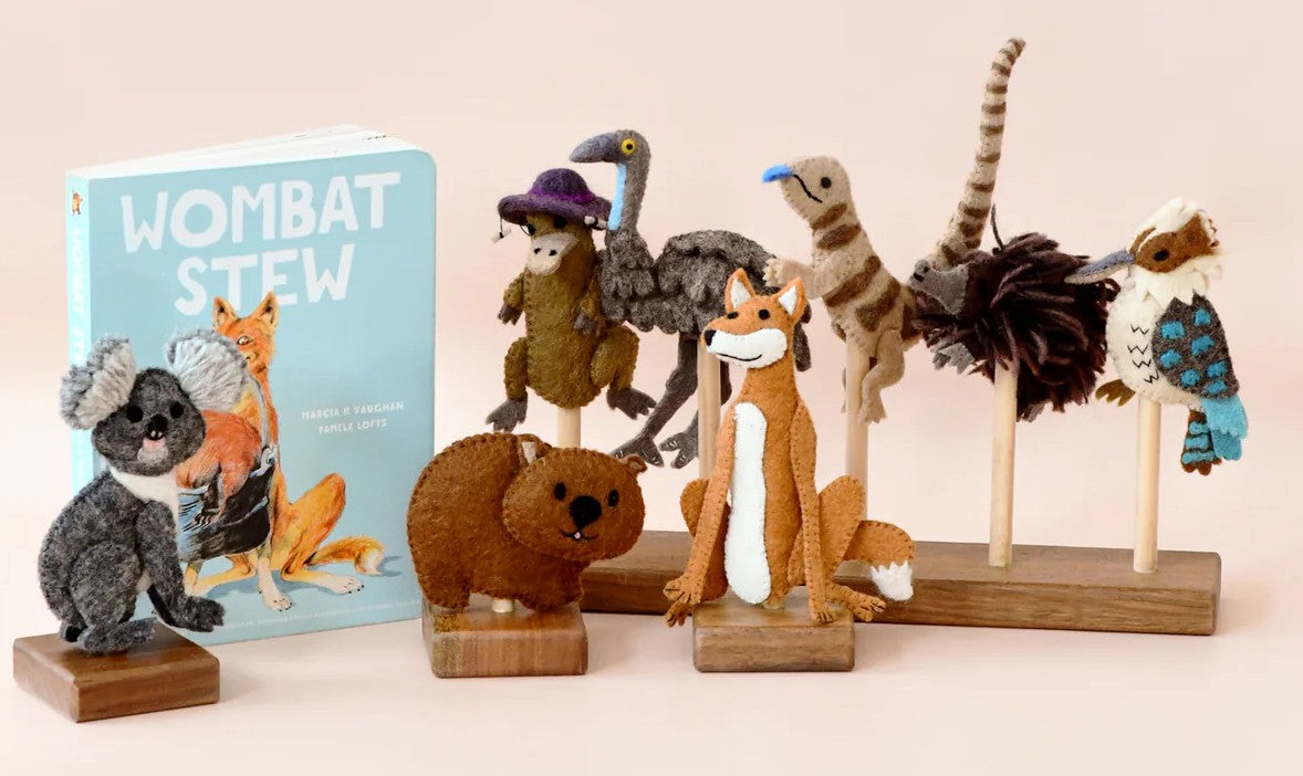 Finger Puppet - Wombat Stew