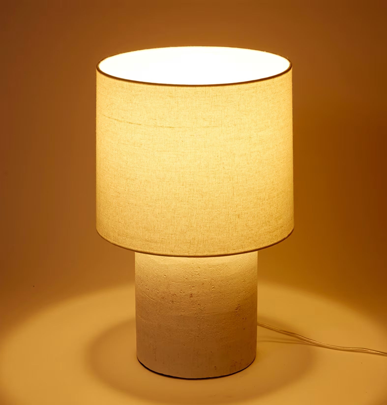 Ashanit Table Lamp White 28x28x39cm 
