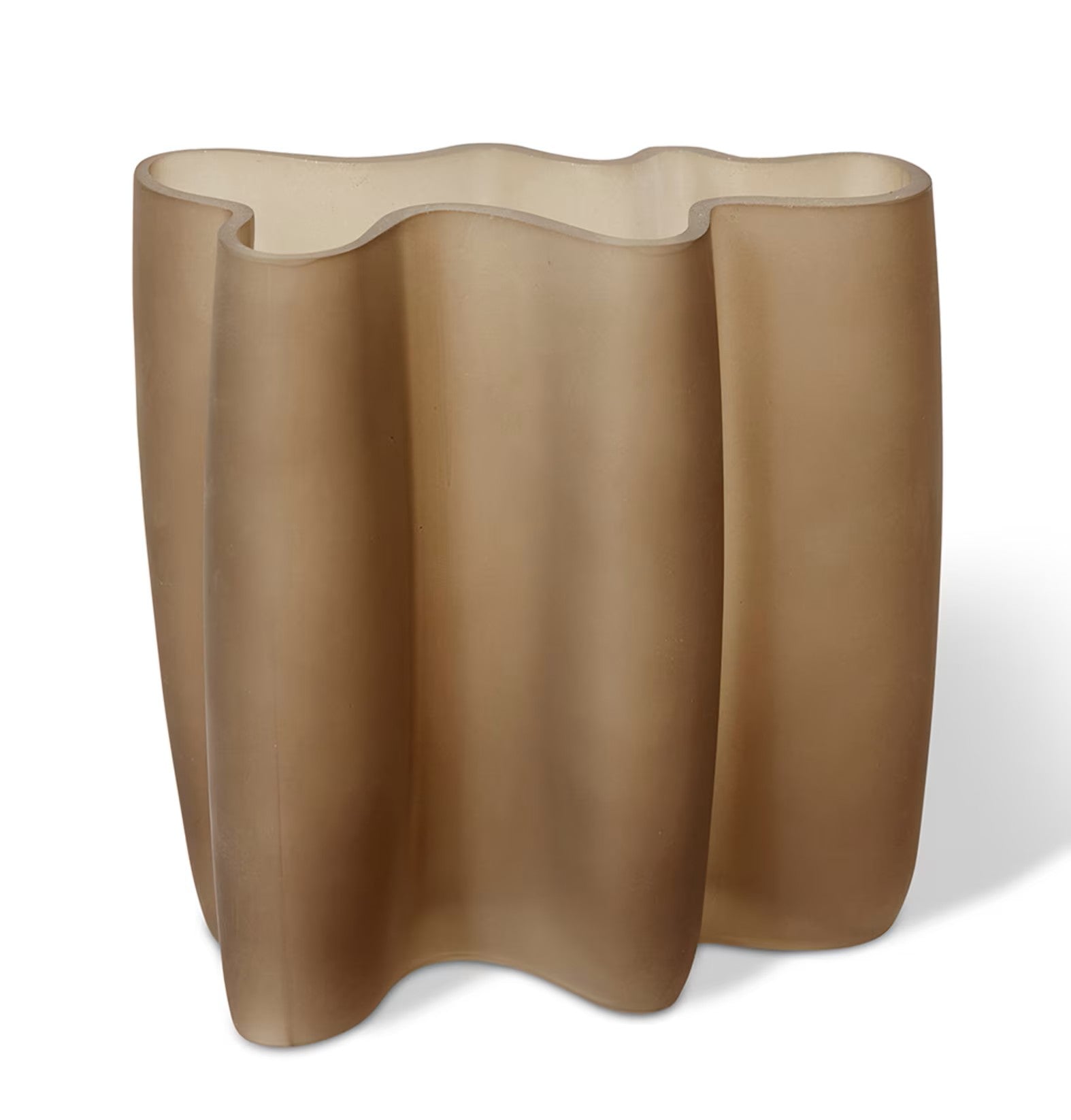 Victoria Vase Brown Small 