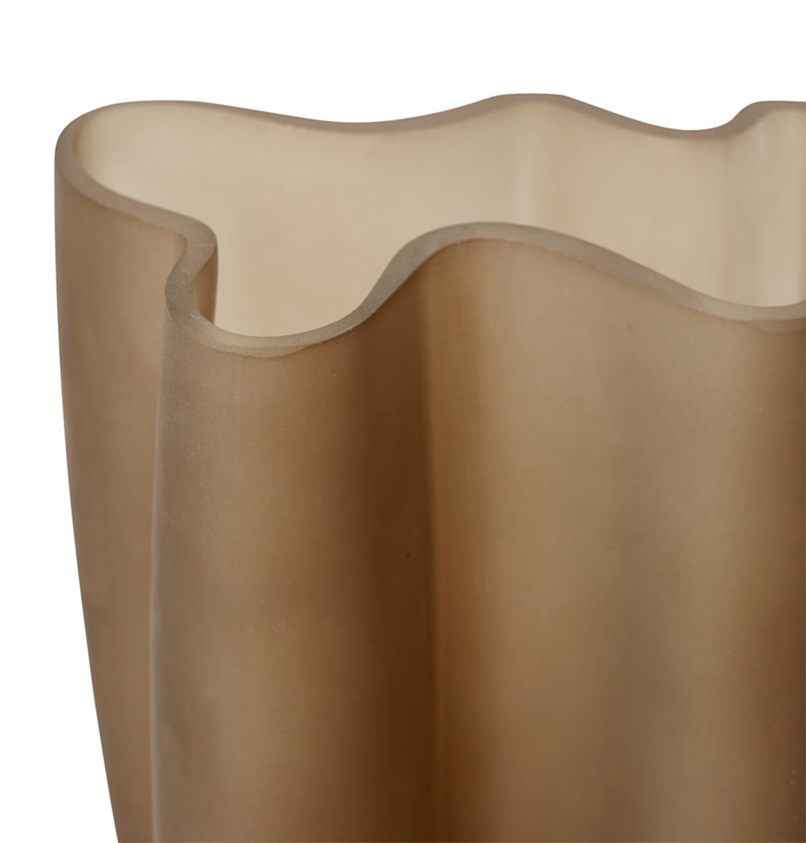 Victoria Vase Brown Small 