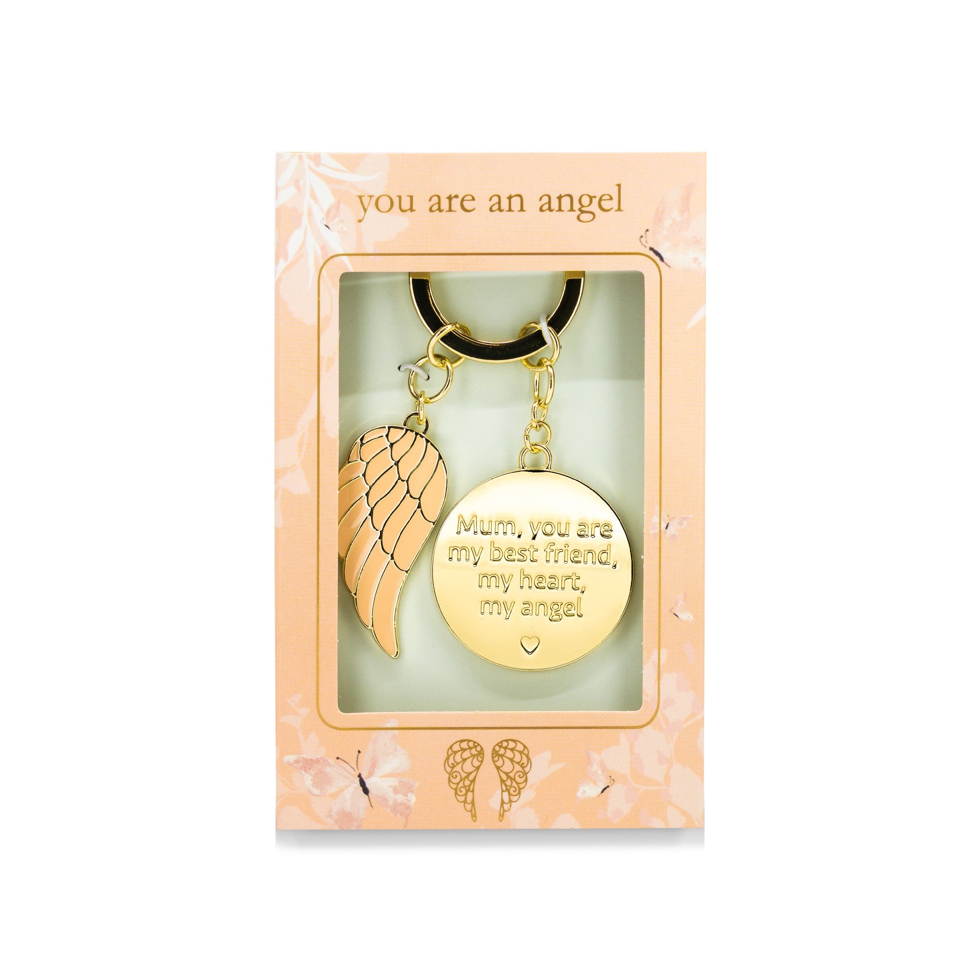 You Are An Angel - Mum, My Angel Keychain