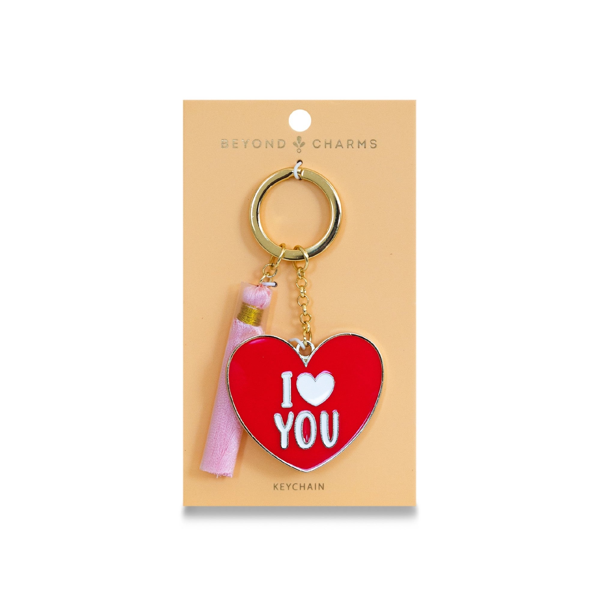 Tag Keyring - I Love You 
