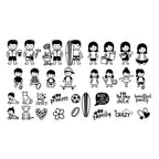 Fridge Family - [des:bbq Dad]