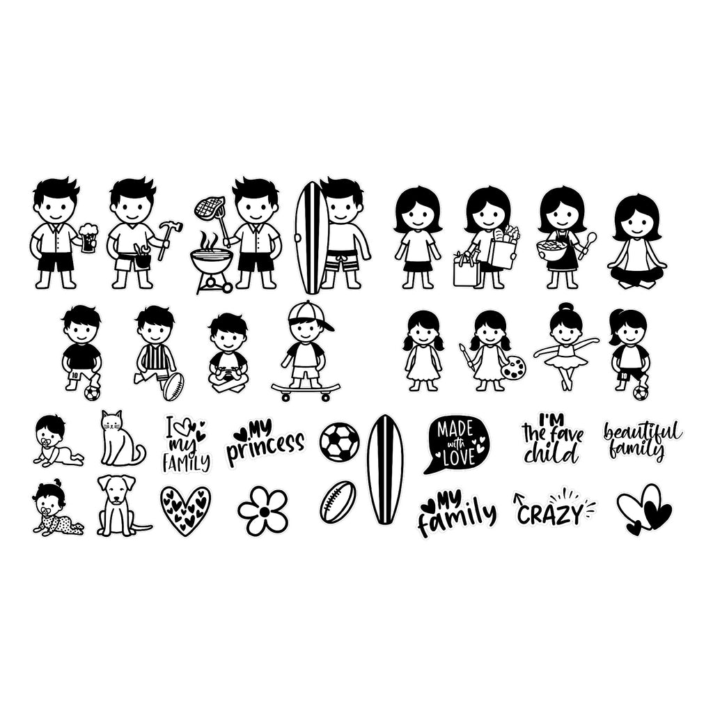 Fridge Family - [des:soccer Boy]
