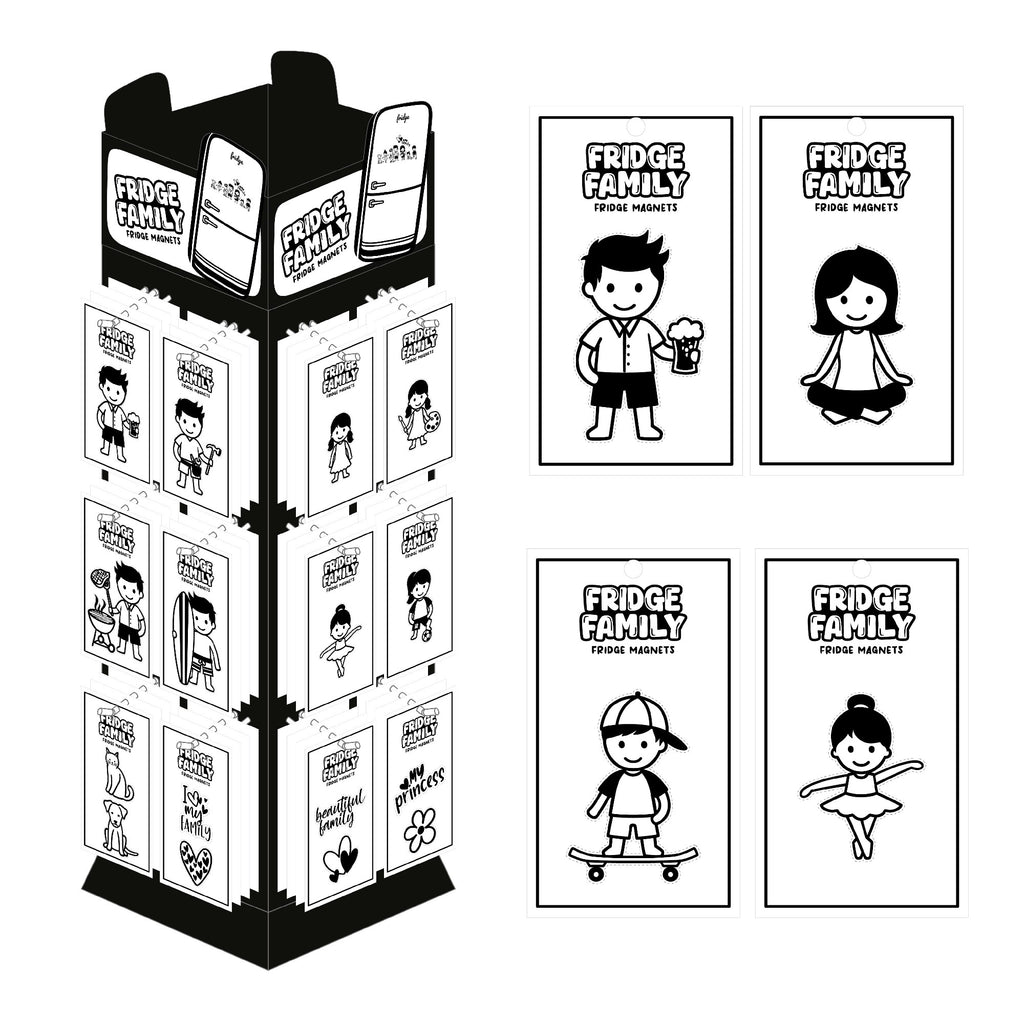 Fridge Family - [des:skater Boy]