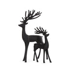 31.5cm Minimal Black Reindeer 