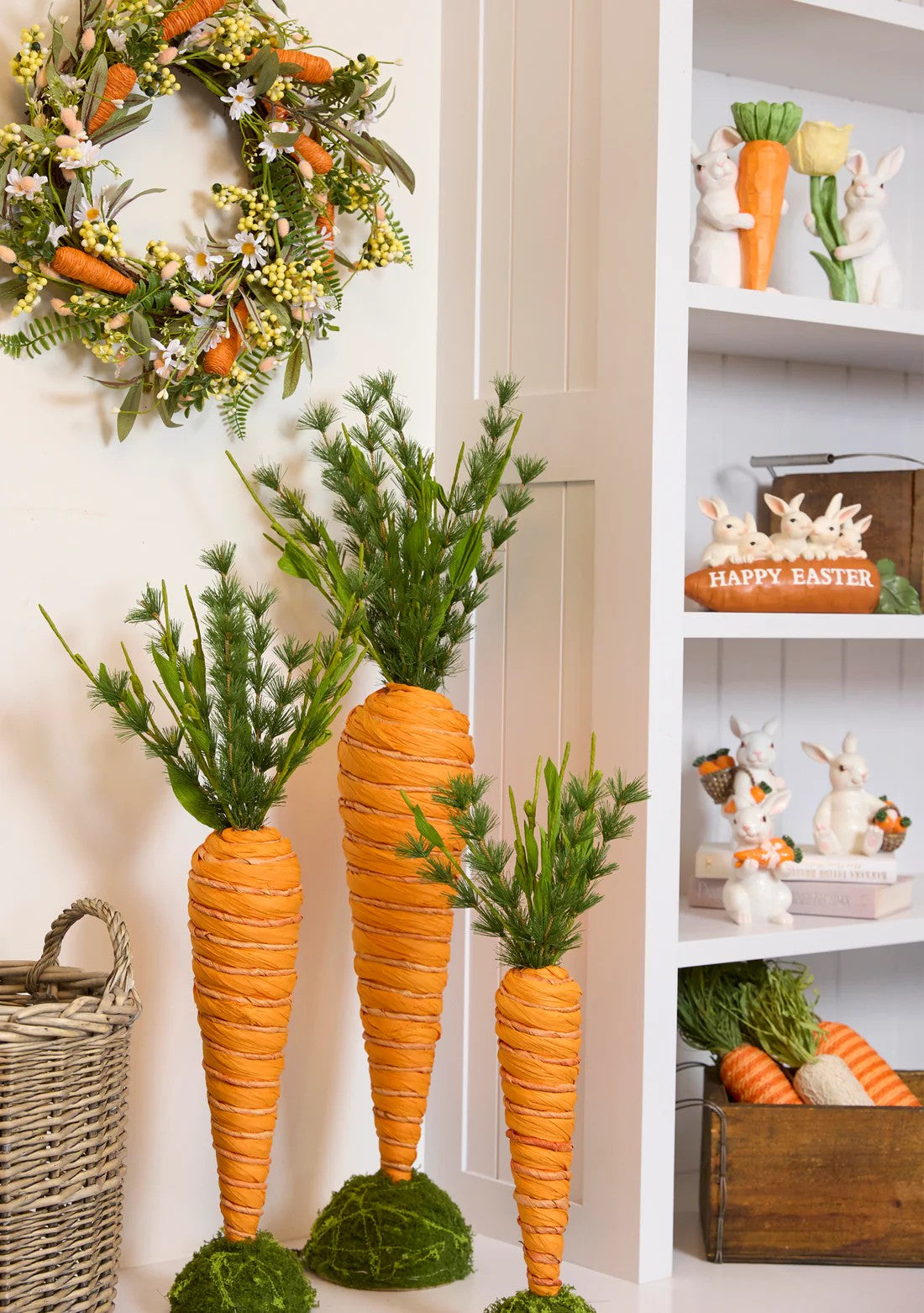 Rustic Standing Carrot Large 