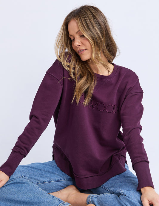 Foxwood Simplified Crew Plum [siz:20]