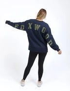 Foxwood Interval Crew Navy/khaki [siz:10]