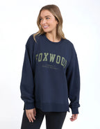 Foxwood Interval Crew Navy/khaki [siz:14]