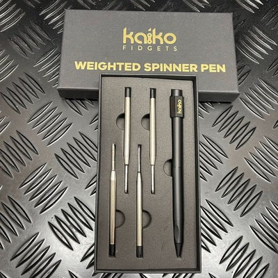 Kaiko Weighted Spinner Pen [col:black]