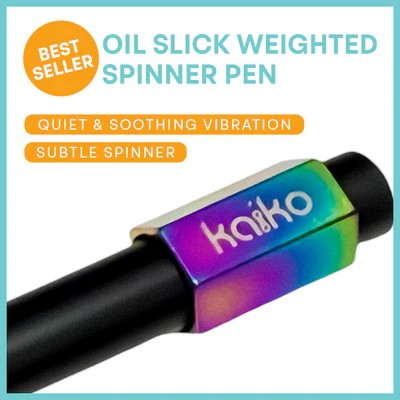 Kaiko Weighted Spinner Pen [col:oil Slick]
