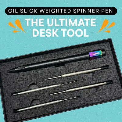 Kaiko Weighted Spinner Pen [col:oil Slick]