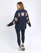 Interval Crew Navy With Peach [siz:18]