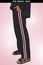 Power Pant Navy With Neon Pink [siz:12]