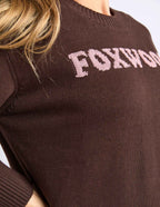 Foxwood - Taylor Knit Crew Coffee [siz:14]