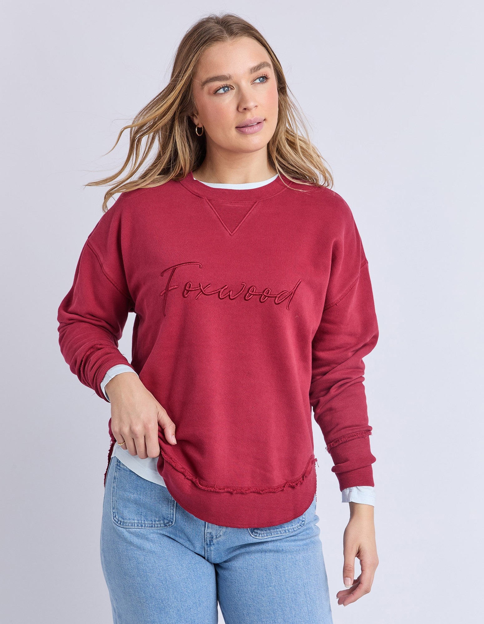 Signature Crew Rhubarb Red [siz:16]