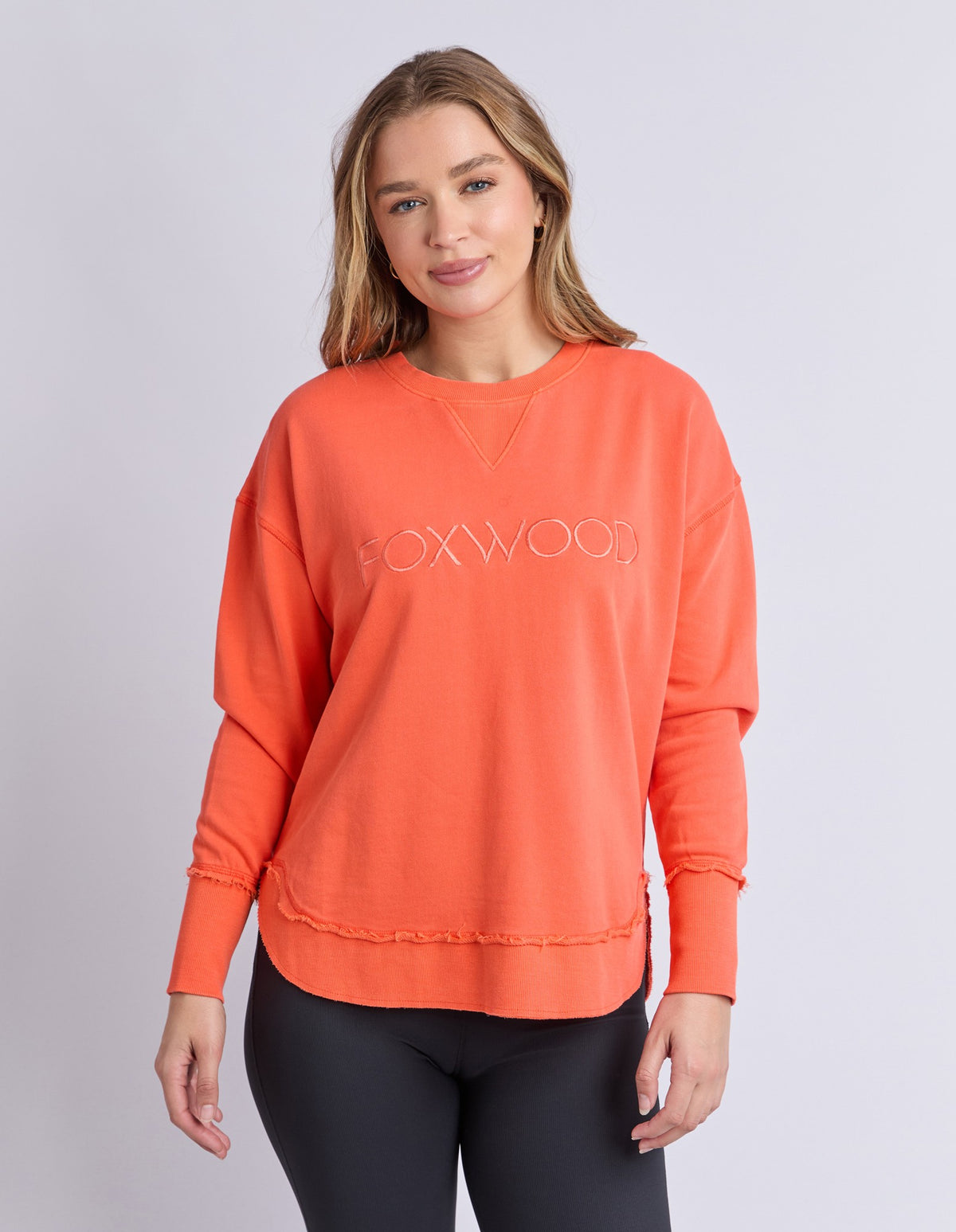 Foxwood Simplified Crew Orange Red [siz:14]