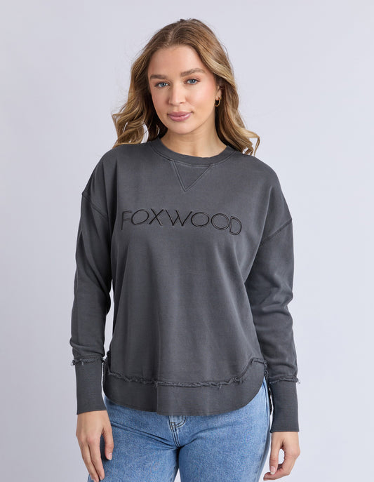 Foxwood Simplified Crew Dark Charcoal [siz:20]