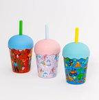 Chino Club - Cowboy Mini Smoothie Cup And Straw 200ml