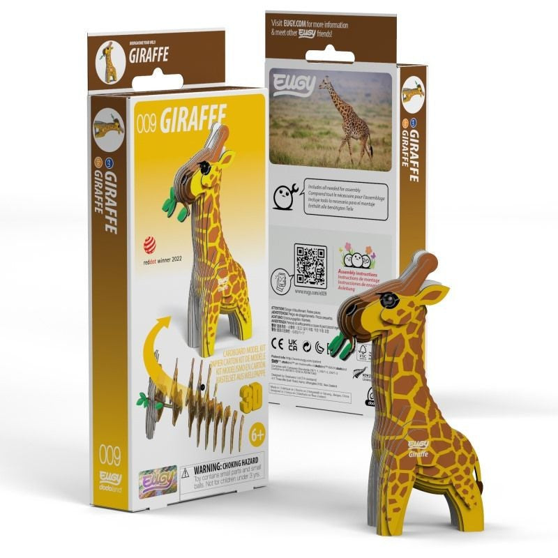Eugy Giraffe 3d Puzzle