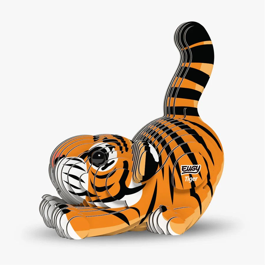 Eugy Tiger 3d Puzzle 