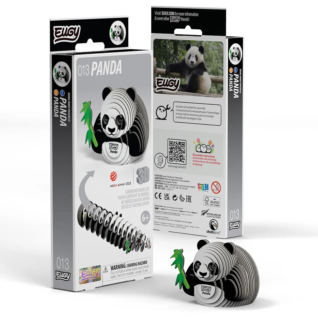 Eugy Panda 3d Puzzle