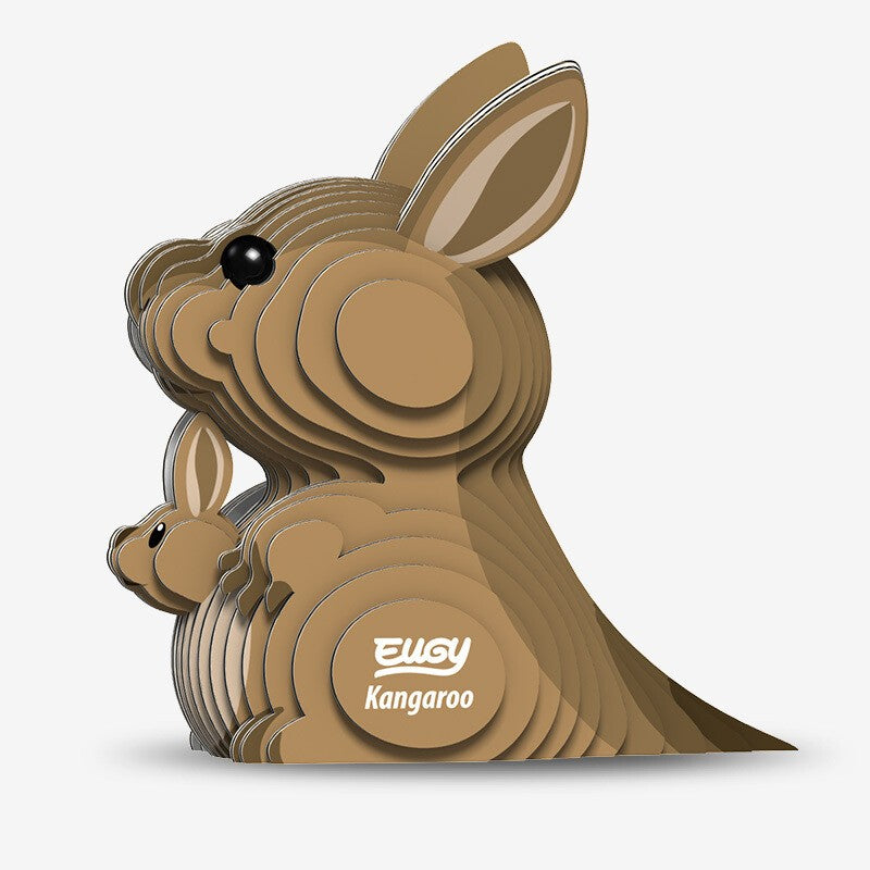 Eugy Kangaroo 3d Puzzle