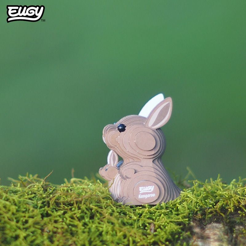 Eugy Kangaroo 3d Puzzle