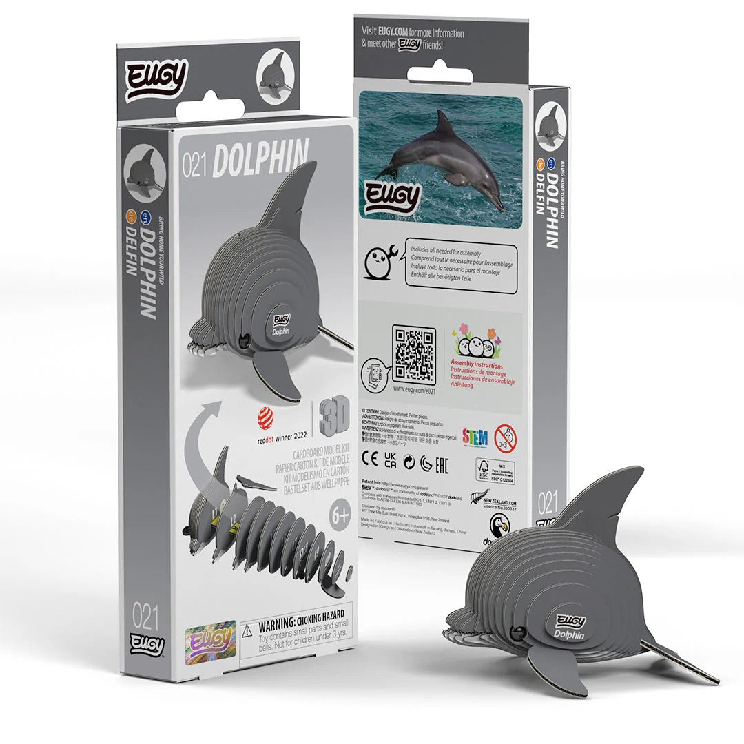 Eugy Dolphin 3d Puzzle