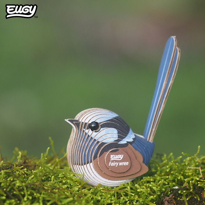 Eugy Fairy Wren 3d Puzzle