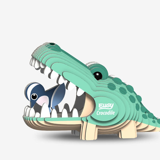 Eugy Crocodile 3d Puzzle