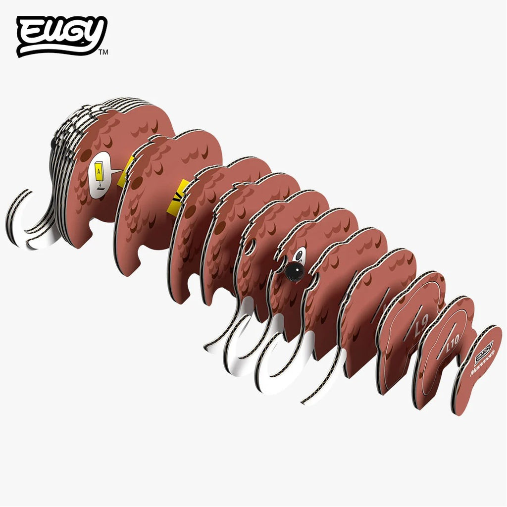Eugy Mammoth 3d Puzzle