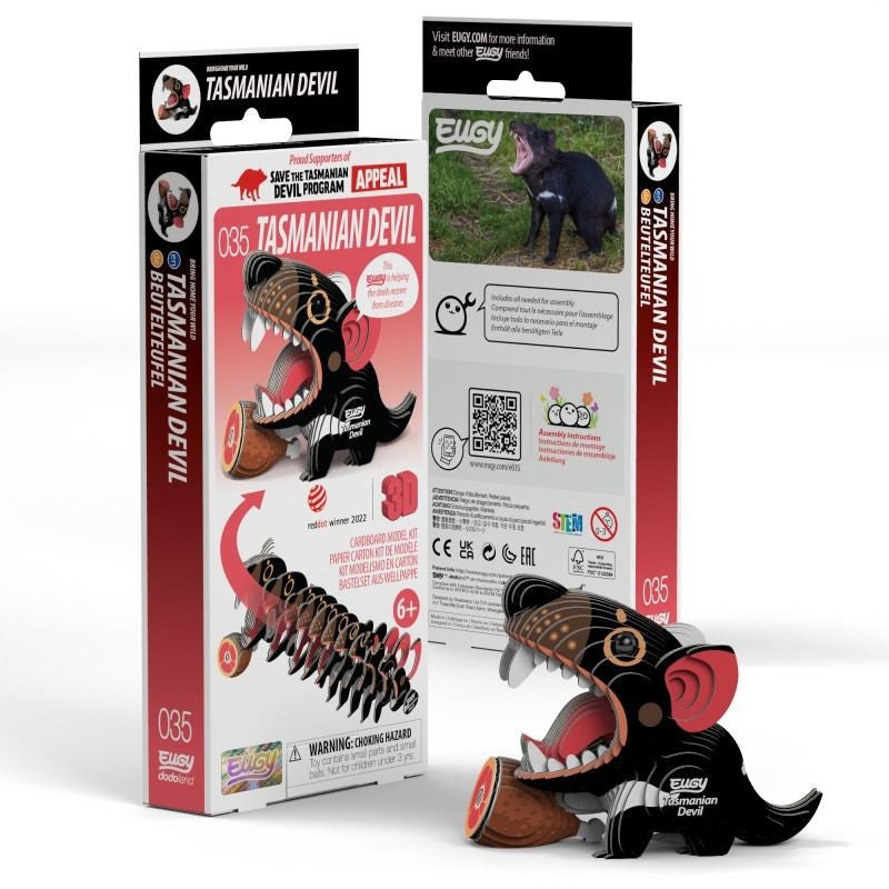 Eugy Tasmanian Devil 3d Puzzle