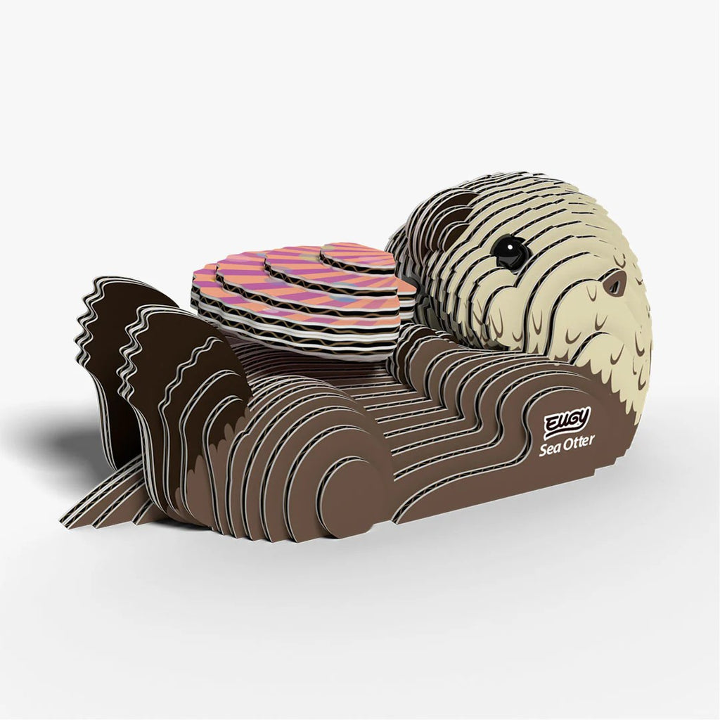 Eugy Sea Otter 3d Puzzle