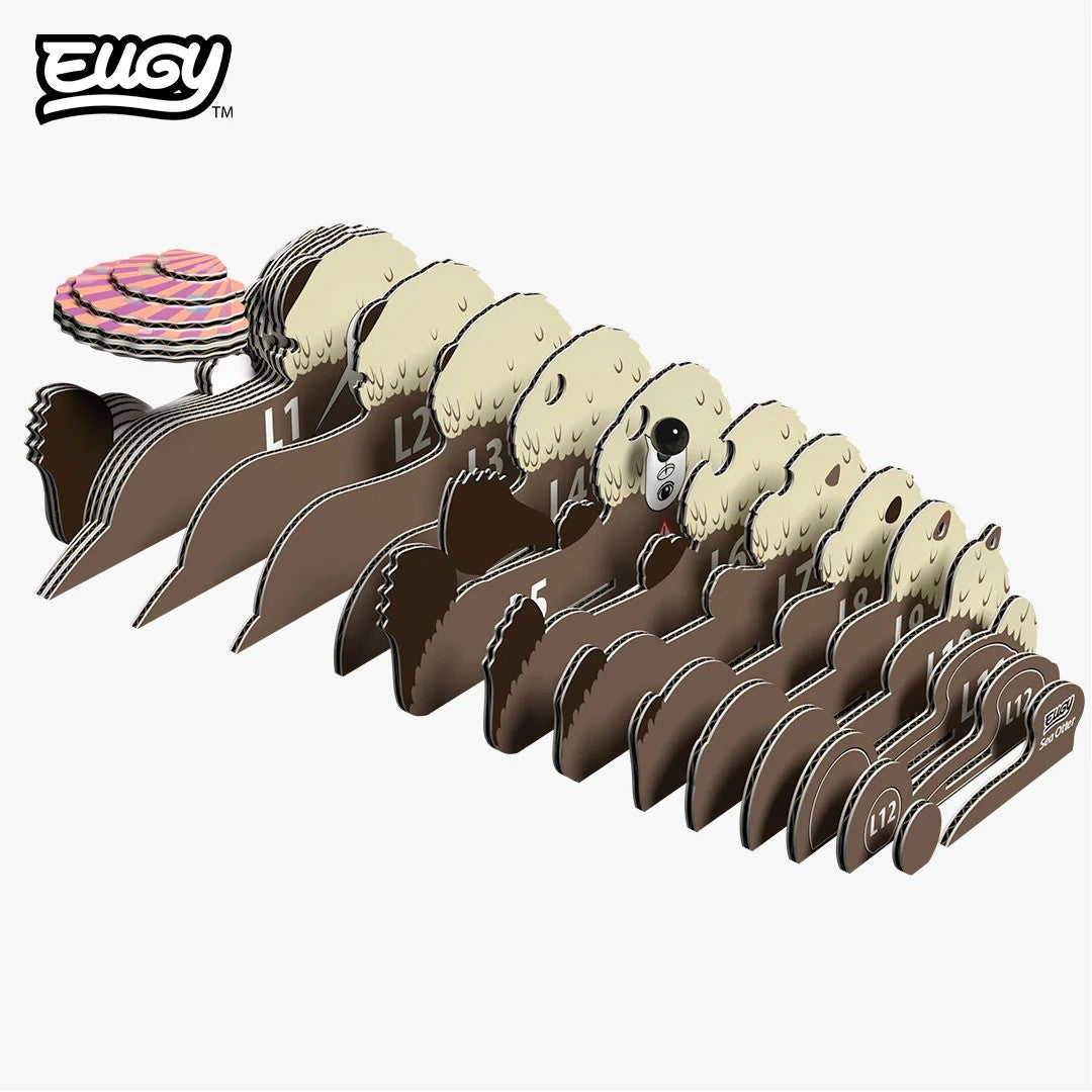 Eugy Sea Otter 3d Puzzle