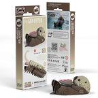 Eugy Sea Otter 3d Puzzle