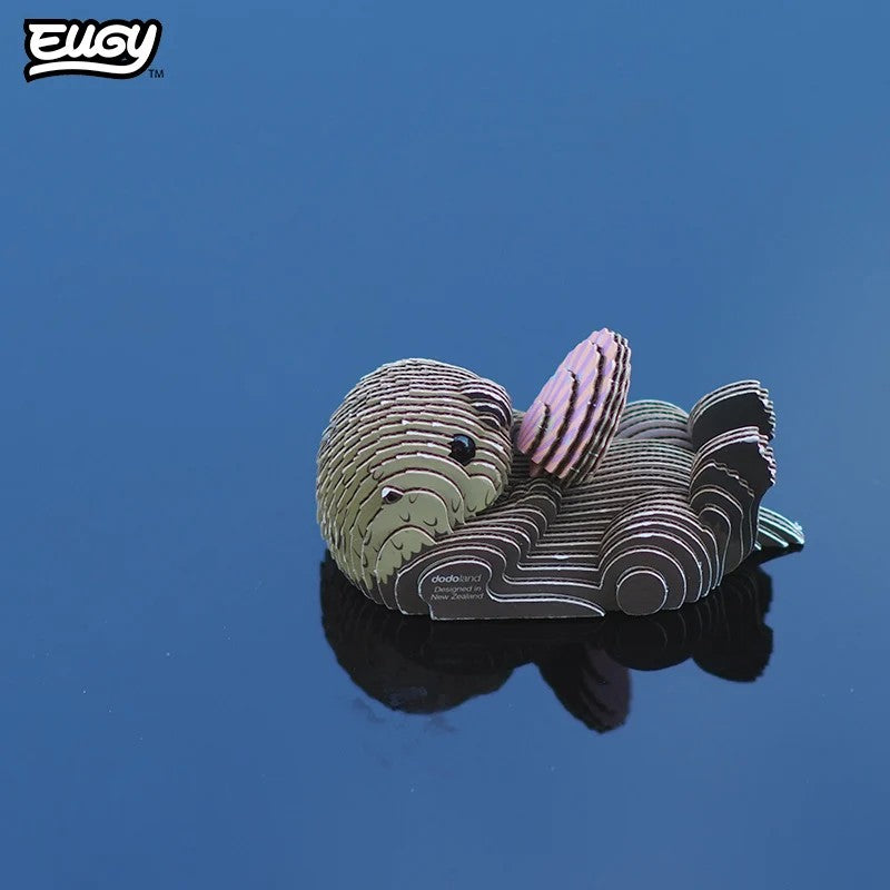 Eugy Sea Otter 3d Puzzle
