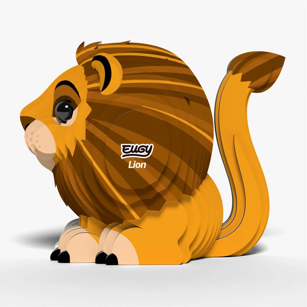 Eugy Lion 3d Puzzle