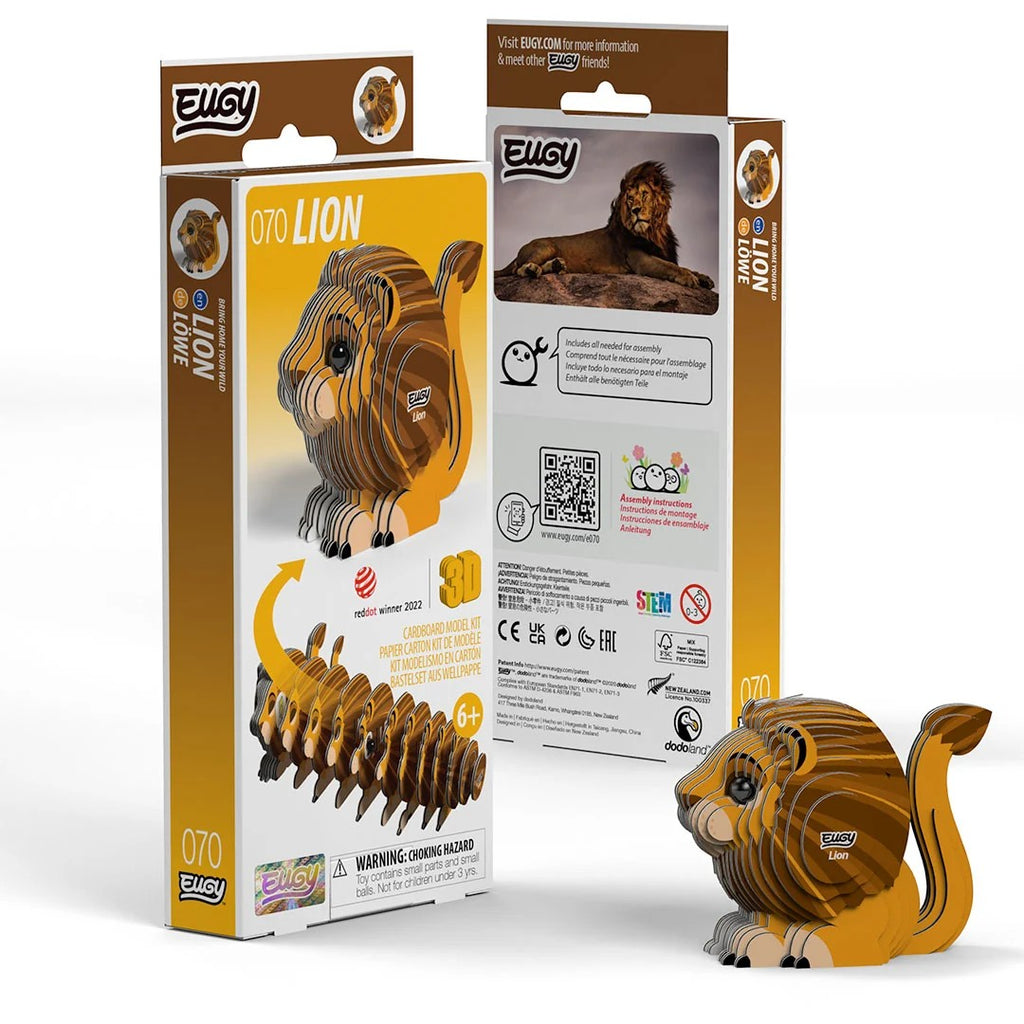 Eugy Lion 3d Puzzle
