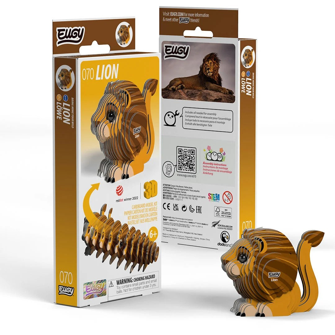 Eugy Lion 3d Puzzle