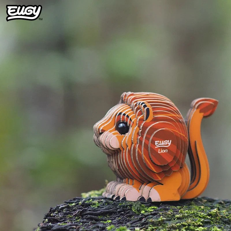 Eugy Lion 3d Puzzle