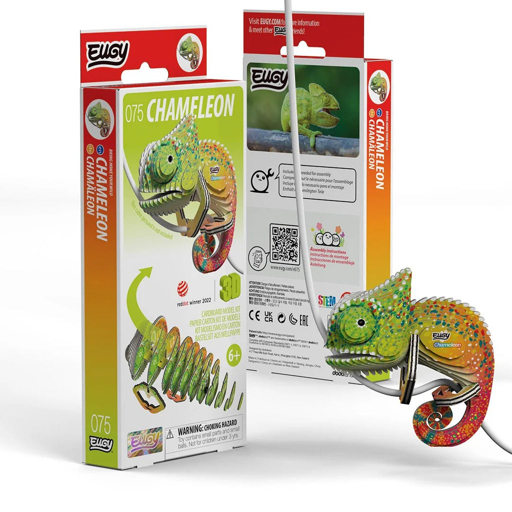 Eugy Chameleon 3d Puzzle