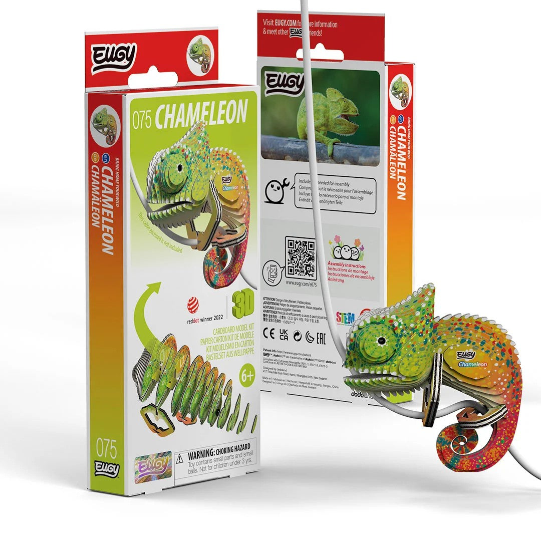 Eugy Chameleon 3d Puzzle