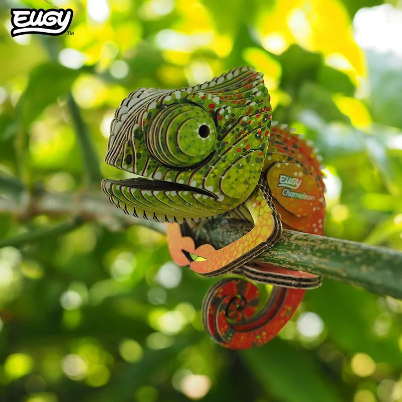 Eugy Chameleon 3d Puzzle
